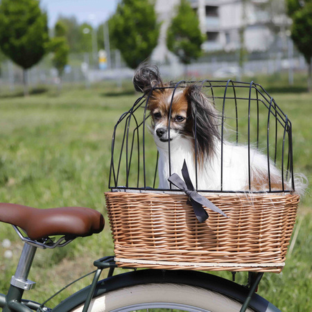 Kosz wiklinowy 900 ECO NATURAL do transportu małych zwierząt i przedmiotów. 