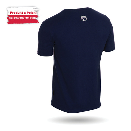 KOSZULKA MĘSKA T-SHIRT Campus CONNOR GRANATOWY