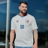 Bawełniana koszulka piłkarska Classic Italy Gli Azzurri Away