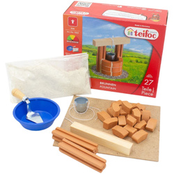 Klocki Konstrukcyjne Cegiełki Zestaw Teifoc Studnia 27 elementów